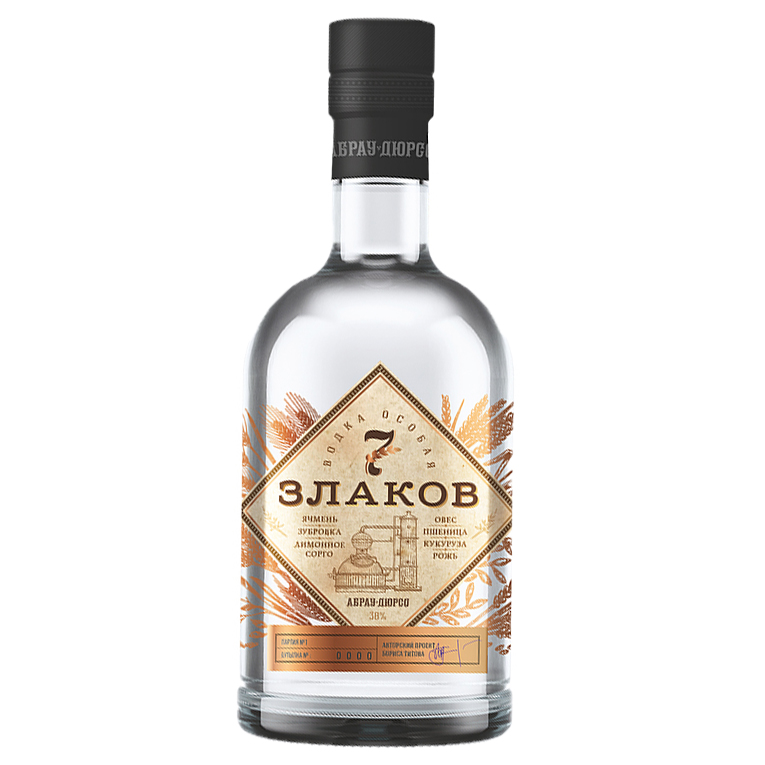 Водка 7 злаков 0,5