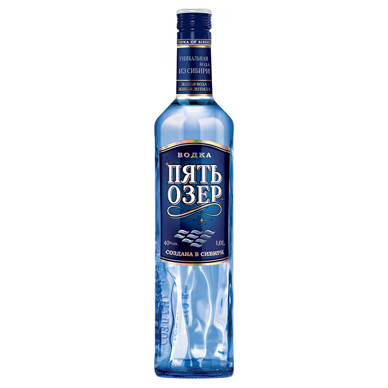 Водка Пять озер 1