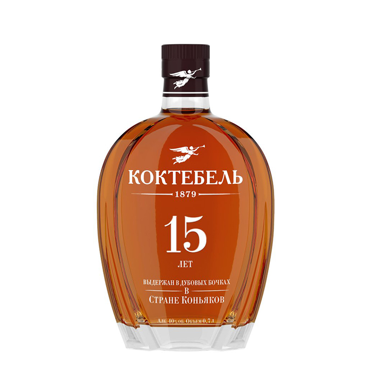 Российский коньяк Коктебель 15 0,7